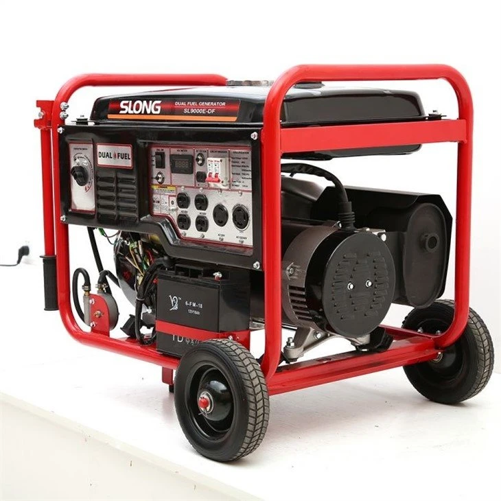 gasoline engine dual fuel generator